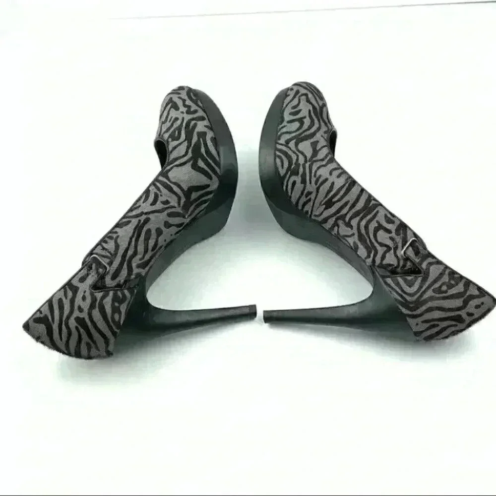 Bcbgeneration heels size 9 39 Hannah calf hair